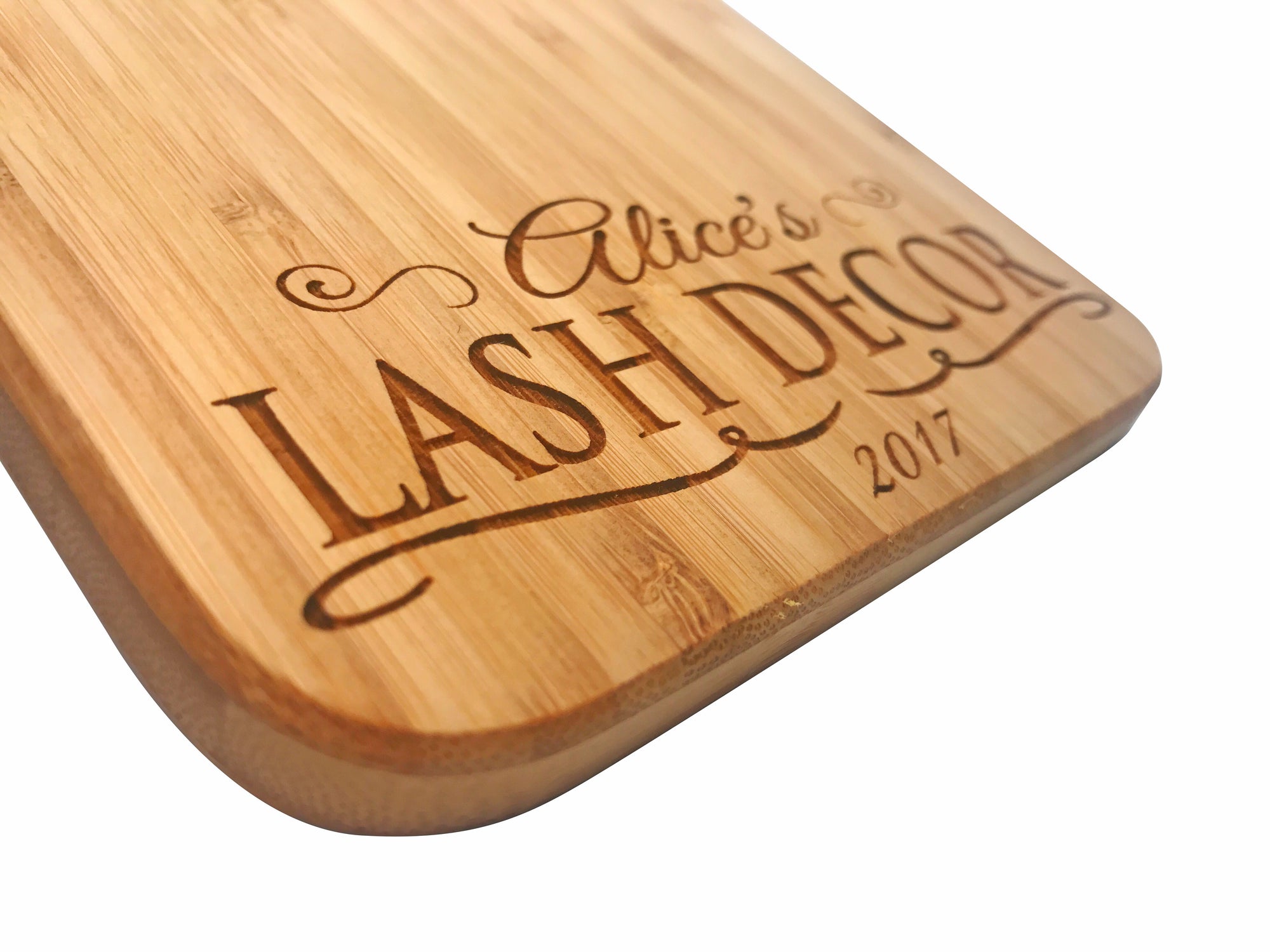 Personalized Cutting Board  Grooved Bamboo Serving Board – Qualtry